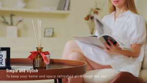 [La Duchessa] Premium Reed Diffuser  (180ml)  | Garden Series | Essential Oils | Home Living Aromatherapy Fragrances | Made in Singapore [Re.D]