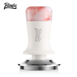BINCOO Coffee Tamper with Distributor 2-in-1 Spring-Loaded Tamper Espresso Machine Accessories 51MM/58MM