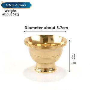 ZANGCUN | Decorative Copper Water Bowl with Eight Auspicious Symbols