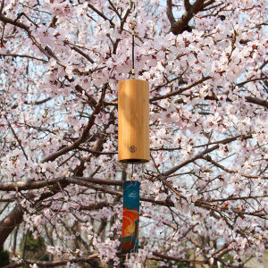 Bamboo Wind Chimes C/Dm/E/Fm/G/Am/B Chord Windchime Musical Bell Outdoor Garden Patio Home Decoration Meditation Relaxation Gifts Japanese Wind Chime