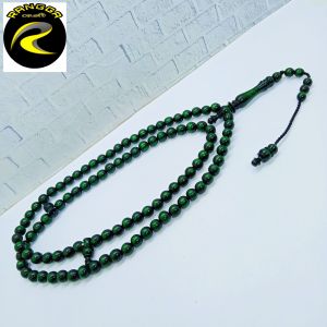 tasbih akar bahar hijau 6mm S85