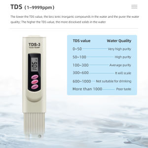 Portable Digital LCD TDS Meter equipment of high precision acidity meter TDS monitoring instrument Measuring Tools Accessory For Aquarium Pool