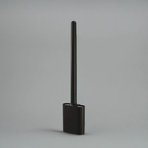 Black Silicone Toilet Brush 360 Flexible Head Wall Mounted Quick Dry Holder Long Handle Deep Cleaning Small Bathrooms Anti Bacte