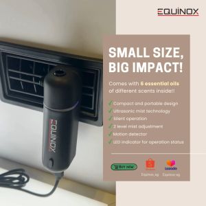Equinox Ultrasonic Car Aroma Diffuser