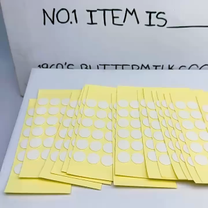 Combo 200 Sticker Dán Móng Tay Màu Vàng - Phụ Kiện Làm Móng Tiện Ích