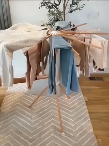 360 Degree Rotating Clothes Drying Rack Octopus Drying Rack Standing Folding Clothes Drying Rack