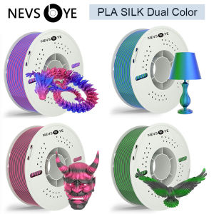 NevsBye เส้นใย PLA Silk Filament 1.75mm 1kg For 3D Printer เครื่องปริ้น ปริ้นเตอร์ (สองสี)