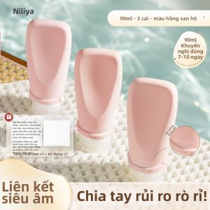 NILIYA | Bộ Bình Pha Chia Dụng Dụng Silicone Du Lịch