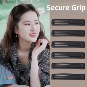 Black Forehead Side Clip Headwear