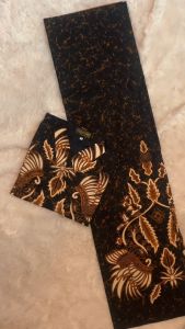 Ready Set Batik Trupus Solo Kemeja+Sarung Terbaru Bahan Katun Sragenan Lapis Furing By RENJANA