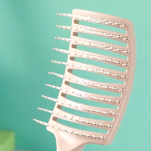 Hollow Styling Hair Comb Curved Scalp Massage Styling Comb Wet Fluffy Curly Hair Comb High Top Hair Styling Hollow Styling Hair Comb Wet Fluffy Curly Hair Comb Styling