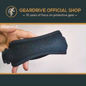GEARDRIVE Knee Pain Relief & Patella Stabilizer Knee Strap Brace Support for Hiking Soccer Basketball Running Jumpers Knee Tennis Volleyball & Squats