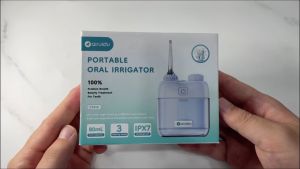 Dr.isla Flosser Air IPX7 (3 Mod + 4 Nozel) 80ML Tangki Air Mudah Alih Kalis Air Penggunaan flos air CF410