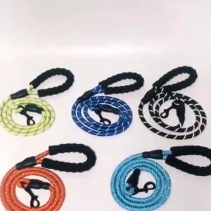 ชุดเชื้อกสูงสายจูงสูง ยาว เชื้อกไนลอน แข็งแรงทนทาน มือจับโฟม EVA นุ่มถนัดมือ เหมาะสำหรับการสูงสุนัขทุกขนาด ยาว 1.5 เมตร เชื้อกแมว