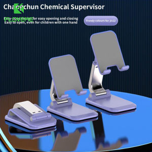 FLOVEME Aluminum Alloy Mobile Phone Bracket Universal Anti-slip Phone Stand Metal Desktop Bracket For Cellphone Tablet Folding Phone Holder