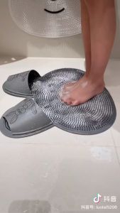 Bathroom Mat Non Slip Bath Mat Silicone Shower Mat Non Slip Scrubber Bathroom Floor Mat Anti Slip