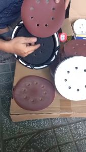 Giấy nhám tròn có lỗ nhám đĩa chà tường nhám máy chà sơn nước 8 lỗ 180MM số 150 180 hàng tốt Công Cụ Chà Nhám Cho Drywall - Lazada