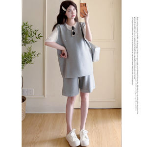 MAMABENSE | Pregnant Womens Fashion Summer Suit 2 Pieces