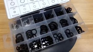 740/1200pcs O Ring Rubber Washer Set Hydraulic Plumbing Seals Gasket Paintball Seal Kit Nitrile Rubber Ring Sealing