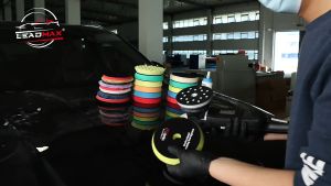 6/7 Inch Sponge Car Polisher Waxing Pads Buffing Kit for Boat Car Polish Buffer Wheel Polishing Removes Scratches Polishing Pad High Strength Sponge Buffing Pads Car Waxing Polisher Foams Sander Power Tools Accessories