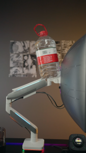 ขาตั้งจอมอนิเตอร์ Humanex T18-1W Brilliance Angel RGB Gaming Monitor Arm | สำหรับจอ 17-45 นิ้ว รับประกัน 3 ปี