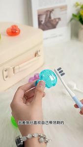 Toothbrush Head Cover Protector Toothbrush Storage Clip Travel Toothbrush Protective Cap
