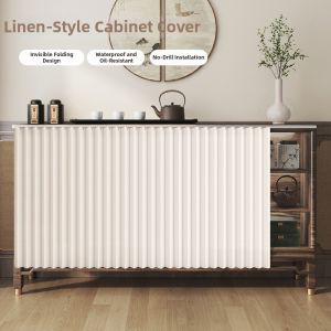XILOUYUE | Waterproof Dust-proof Storage Curtain Easy Installation Track