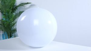 Winnereco Outdoor LED Garden Ball Remote Control Swimming Pool Luminous Inflatable Balloon 16 Colors Party Holiday Home Decoration