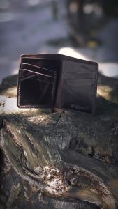 Coppo Card Holder Slim Dompet Kartu Uang Lipat Mini Kulit Sapi Cordovan Premium