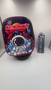 AYSANTARA Tas Ransel Anak Sekolah TK PAUD RA Laki Laki Motif 3D Karakter Astronout