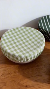 JURHOMIE 1 Set Washable Cotton Bowl Covers Breathable Reusable Bread Bowl Cover Eco-Friendly Fabric Bread Cover Bread Proofing