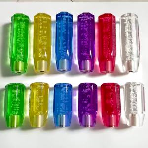 Nút Cần Số Xe Hơi Acrylic 10/15CM Tay Cầm Cho Hộp Số Tự Động M8/10/12 Phụ Kiện Độ Cần Số Đa Năng