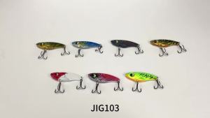 Mồi Câu Giả TEASER J103 Vib Lure 5g-14g Dạng Mảnh Sắt Câu Xa Nước Ngọt - Dụng Cụ Câu Cá Nước Ngọt