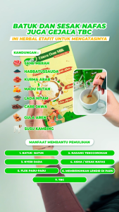 ETAFIT Susu Kambing Etawa +8 Bahan Berkualitas Obat Herbal Pernafasan Batuk TBC Asma Sesak Nafas