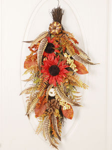 Đồ Trang Trí Nhà Bằng Nhựa Giả Mùa Thu Cây Hoa Lê Đồ Trang Trí Nhà Trung Quốc Trung Hoa Nội Thất Tượng Hoa Hướng Dương Quả Lê Phụ Kiện Tường