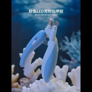 Pet Nail Cat Nail Clippers LED Lighting special anti-scratch anti-bite according to the blood line nail cutting dog nail clippers
