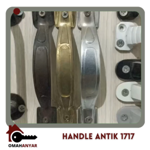 1 PCS Handle Tarikan Lemari Laci 1717 Antique Antik Silver Gold