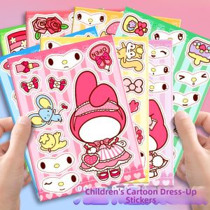 BEISHU | Waterproof Educational DIY Stickers for Girls