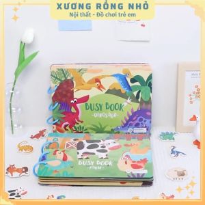 Combo học liêu bóc dán nhiều chủ đề cho bé học tập và vui chơi - Xương rồng nhỏ