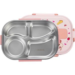 Modern Housewife Stainless Steel Lunch Box 316L เข้ากันได้กับการ์ตูน Pencil New สำหรับนักเรียนประถมศึกษาพิเศษ กล่องอาหารเด็ก กล่องอาหารกลางวัน เครื่องมือการดื่ม