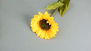 SUNFLOWER ARTIFICIAL Flowers Bouquet Large Sun Flower Home Garden Decor Bouquet Living Room Home Deco Hiasan