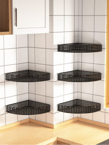 WUBUWEI | Space-saving Corner Multi-function Spices Rack Wall Mounted