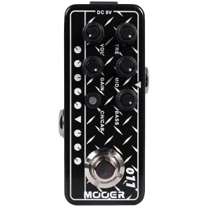 IRIN | MOOER 011 Cali-Dual Guitarra Effects Pedal Digital Preamp Effect Electric Guitar Pedal Professional Electric Guitar Accessories