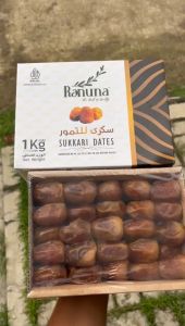 KURMA SUKARI PREMIUM BOX 1KG Sukkari Sukary Exclusive Ruthob Sukkary Basah Qosim Madinah Korma Dates King Amira Ranuna Qoswa