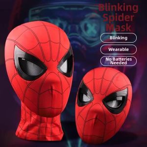 Interactive Light-Up Spider Man Mask Children Toy