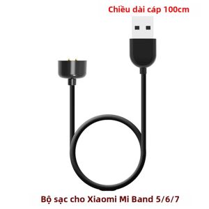 Cáp Sạc USB Cho Xiaomi Mi Band 7/6/5/4/3/2 Pro Bộ Sạc Từ Tính Tương Thích Với Nhiều Mẫu Phụ Kiện Thông Minh Khác Nhau
