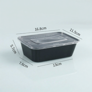 Disposable Transparent Plastic Meal Box