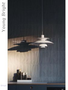 Scandinavian Simple Solid Wood Wind Pendant Light