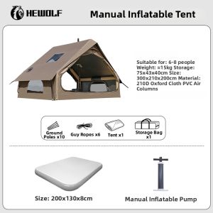 Hewolf | Automatic Inflatable Portable Tent UV Protection Rainproof