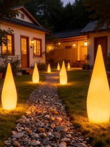 BEAUTY IN THE LIGHT | Atmosphere Decorative Waterproof Outdoor Floor Lamp